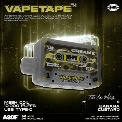 VAPETAPE-12K-Banana-Custard