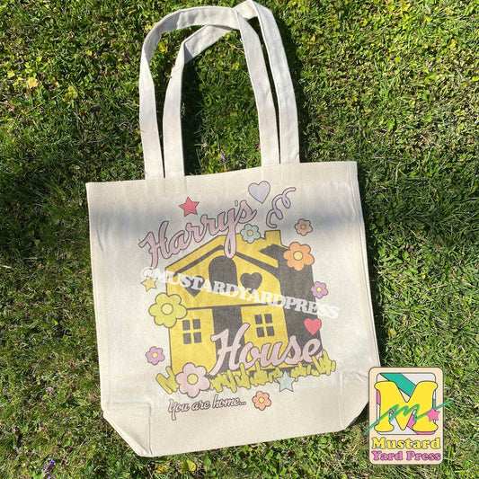 house vintage tote bag – mustardyardpress