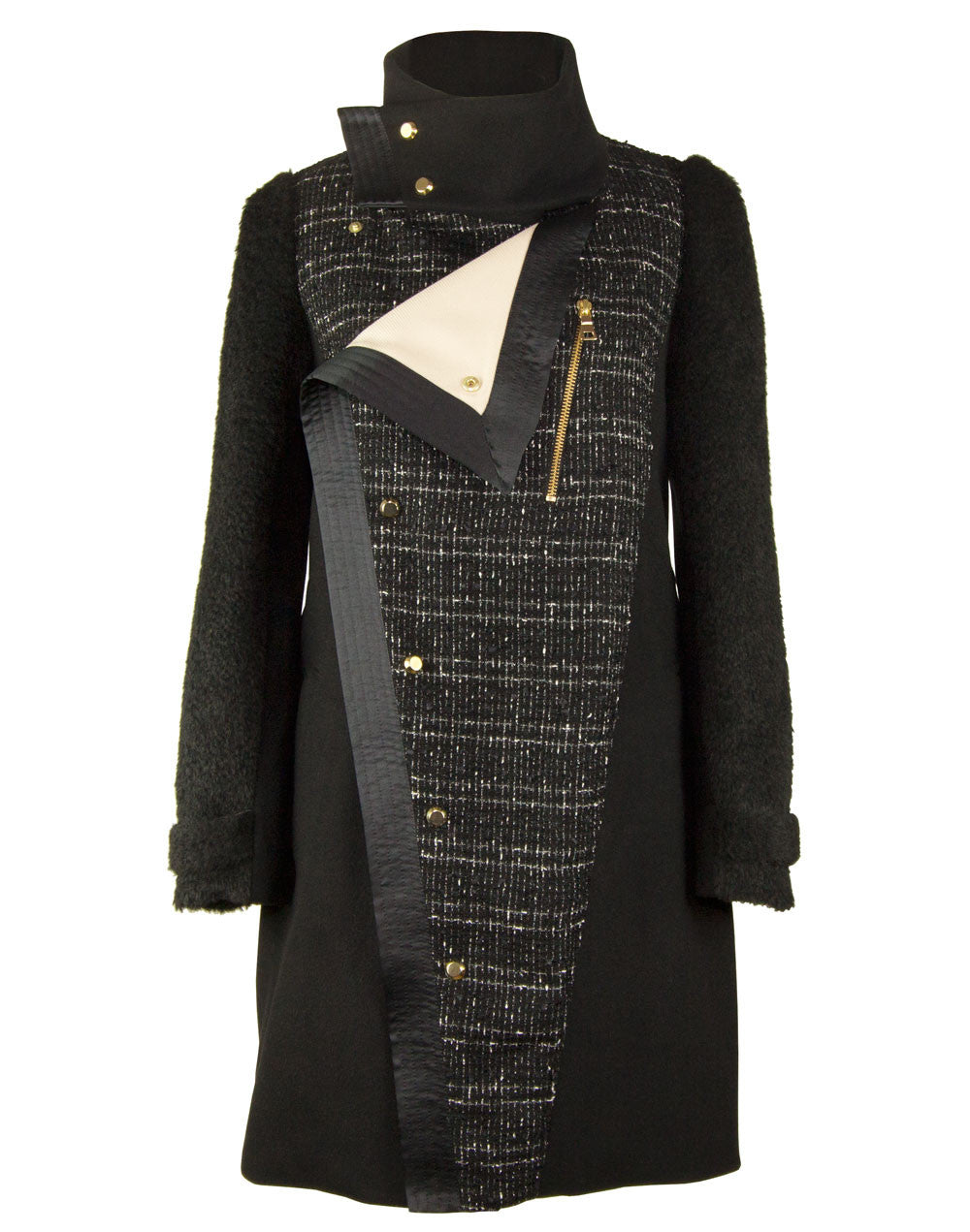 The Grid Tweed Coat | E merging Asian Designers | Women's Luxury ...