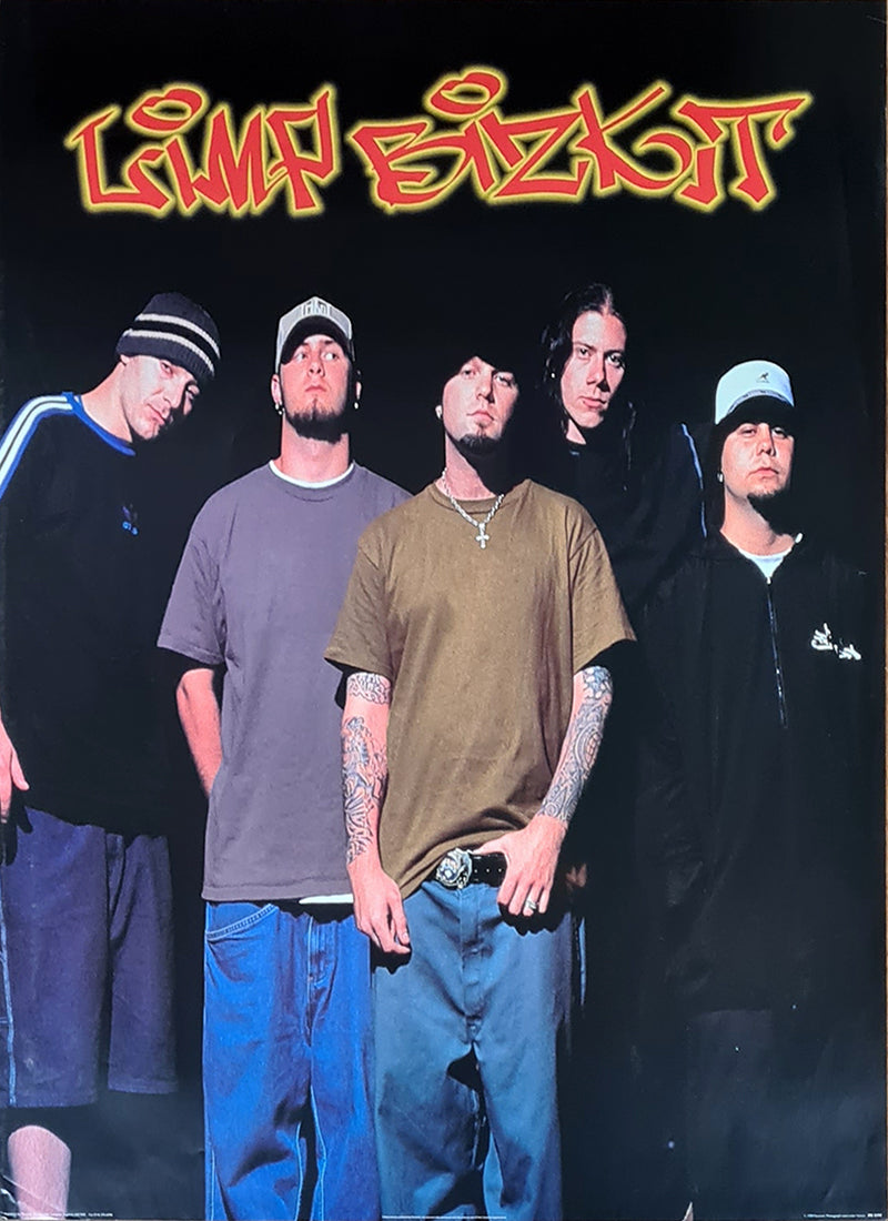 B2ポスターlimp bizkit リンプ・ビズキット ○ 販促宣伝非売品