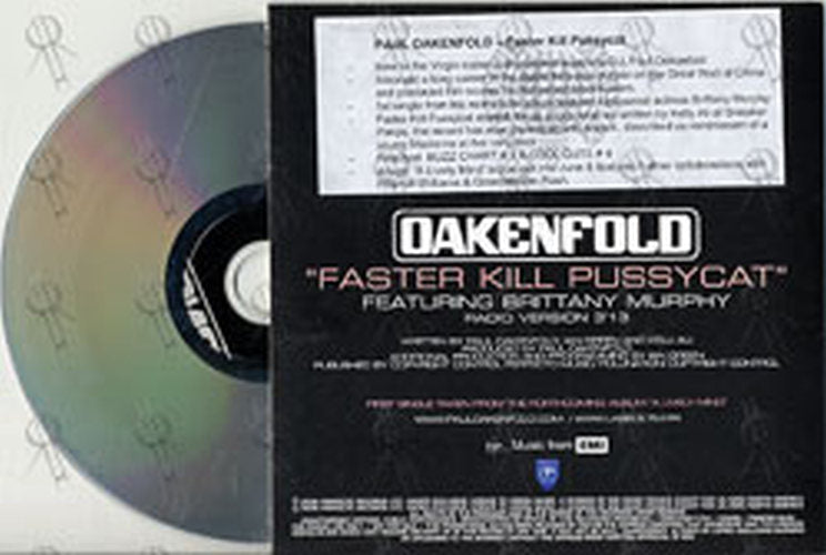 Faster Kill Pussycat Featuring Brittany Murphy Rare Records Au 