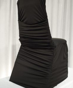 Black Stretch Chair Cover – aod-luxury-events