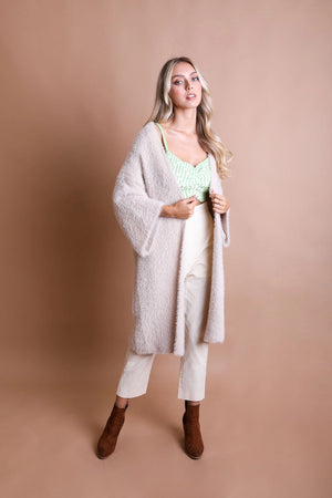 Luxe Faux Mohair Cardigan - Outlaws and Gypsies