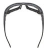 semi wraparound lead glasses