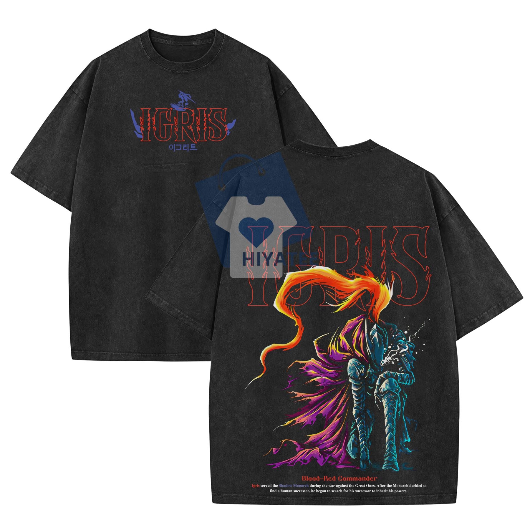 Subtle Igris Symbol Tee – Quiet Power, Loyal Shadow
-Hiyatee