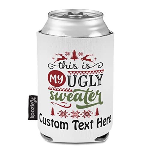 Personalized Can Cooler Holder, Engraved Can Cooler, Beer Can Holder, –  Engraved Custom Design