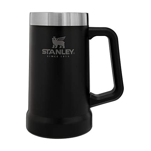  Stanley Go Growler, 64oz Stainless Steel Vacuum Insulated Beer  Growler, Rugged Growler with Stainless Steel Interior, 24 Hours Cold and 4  Days Ice Retention : Everything Else