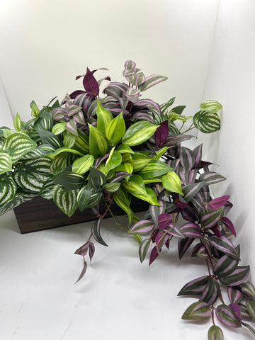 large fake plant for bathroom, artificial plants mix, by AllSeasonsHouseDecor