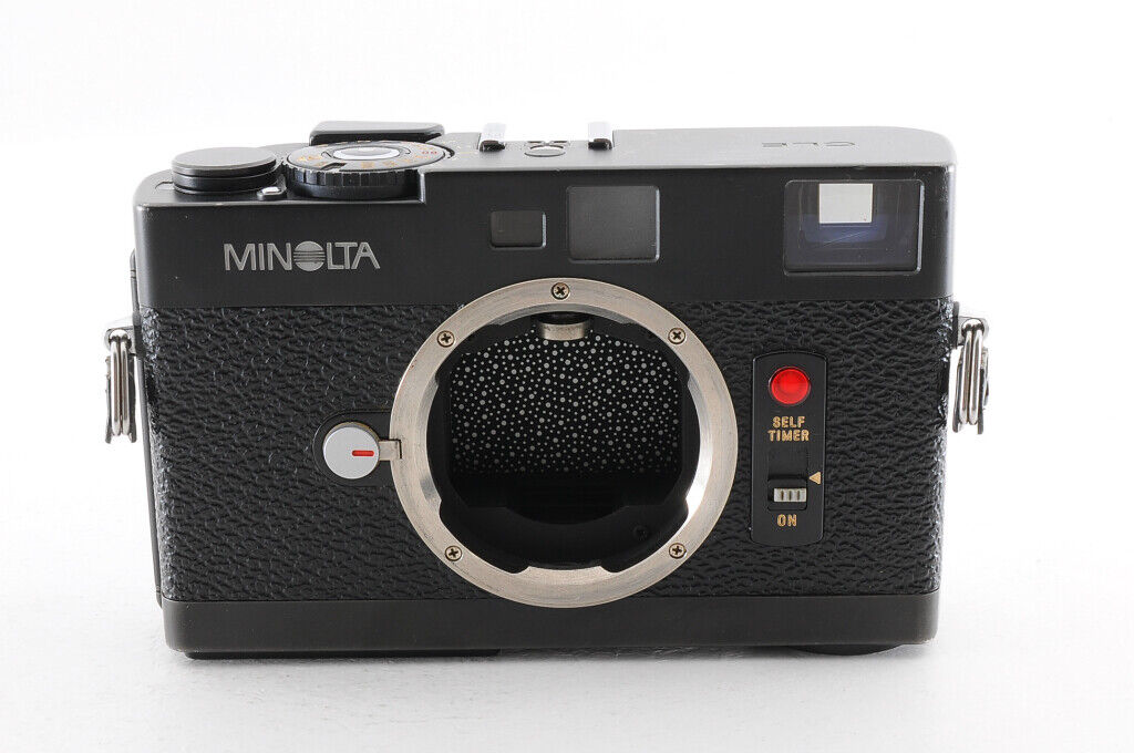 Minolta CLE Rangefinder Film Camera With M-Rokkor 40mm f/2 Black