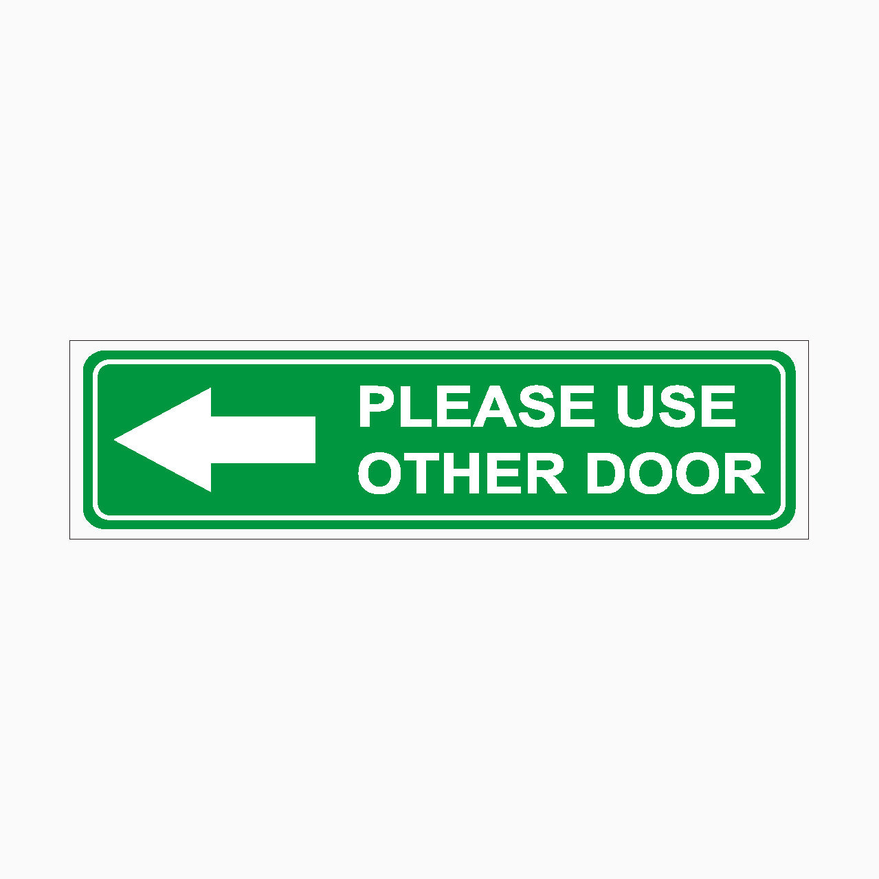 Please Use Other Door Sign Get Signs 