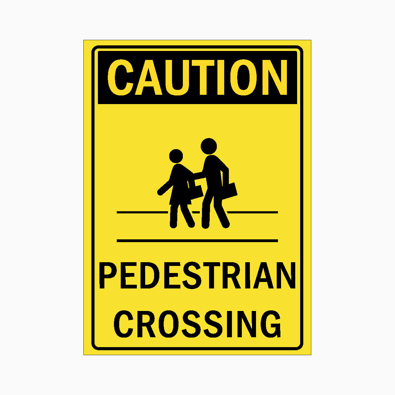 Pedestrian Crossing Sign Get Signs 