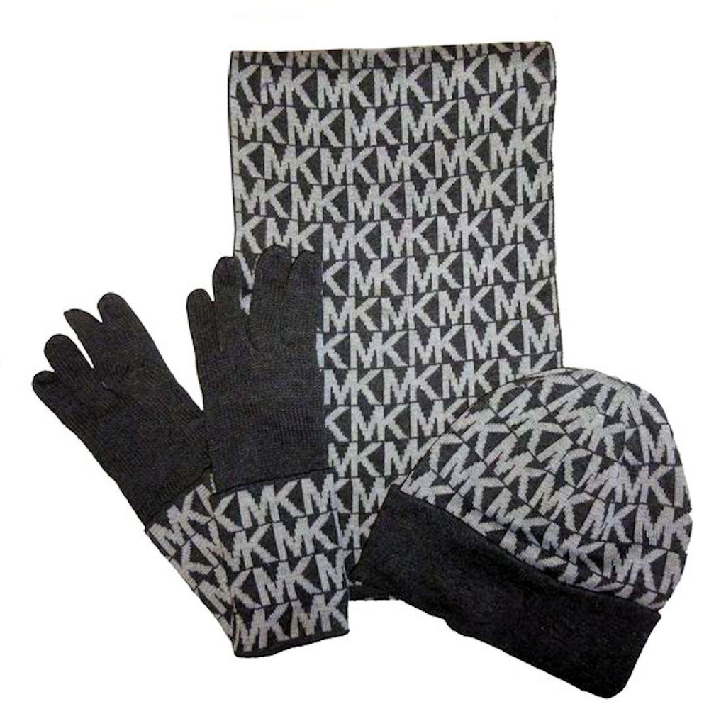 michael kors scarf and glove set