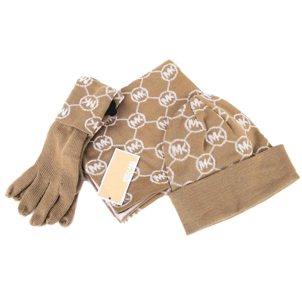 michael kors hat glove scarf set