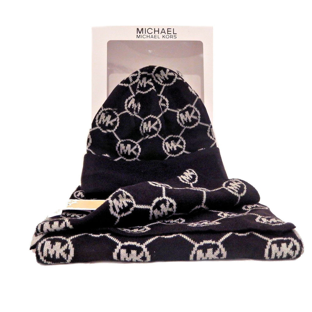 mk scarf hat set