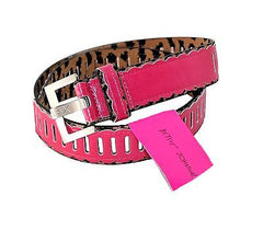 michael kors belt womens pink