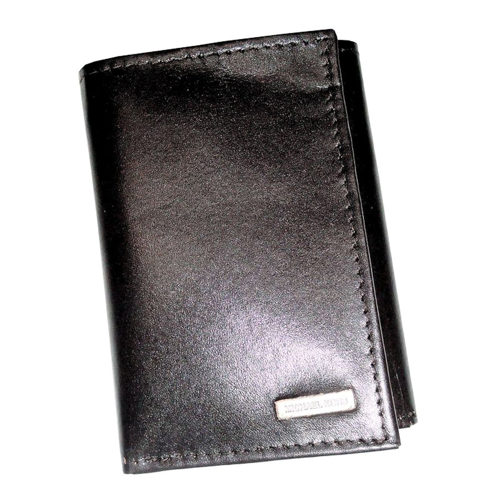 michael kors men's black wallet