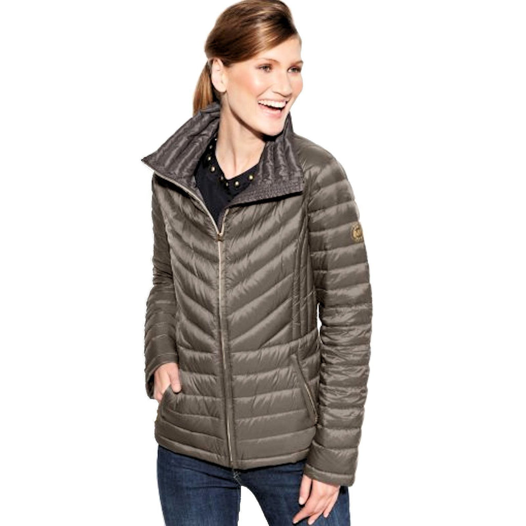 michael kors plus size packable puffer coat