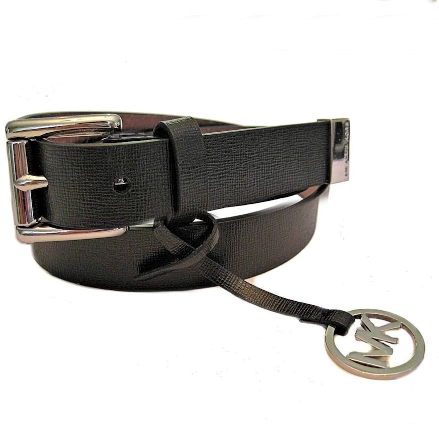 michael kors synthetic leather belt