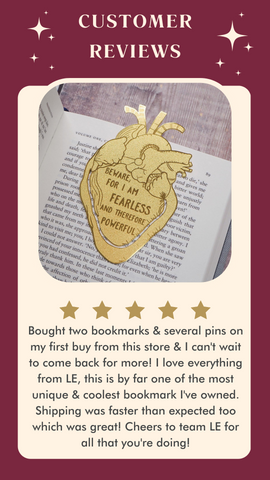 Frankenstein Brass Bookmark Review