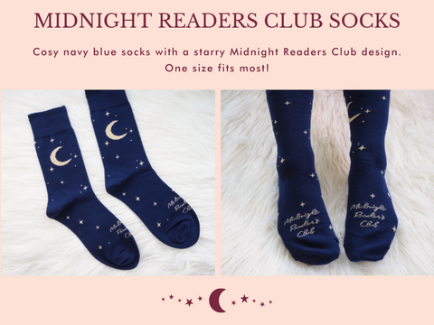 Midnight Readers Club Socks