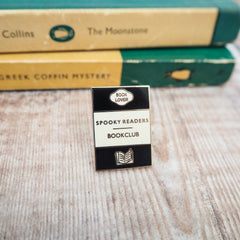 Spooky Readers Bookclub Enamel Pin Badge