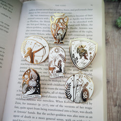 Greek Mythology Enamel Pin Badge Set 