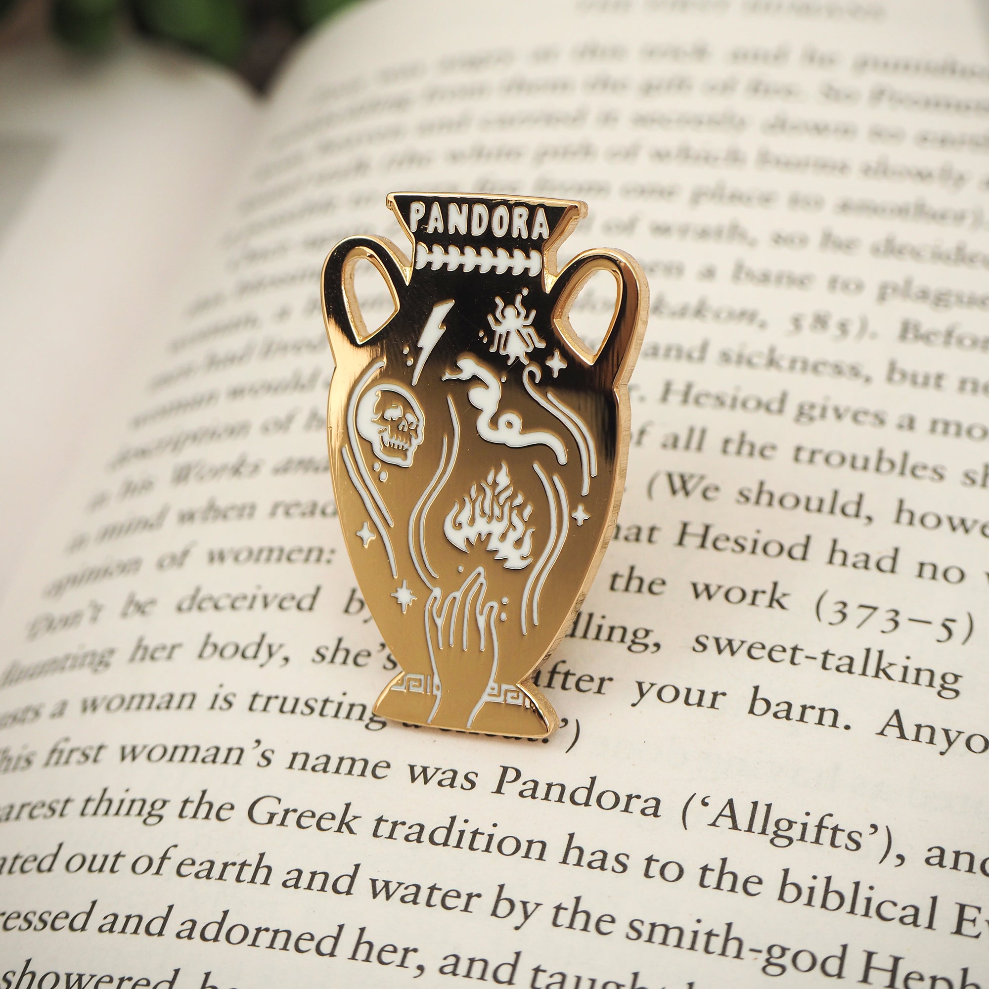 Circe Enamel Pin Greek Mythology Collection Book Pin Badge Feminist Pin  Literature Gift Dark Academia Witch Pin 