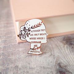 Sappho Enamel Pin Badge