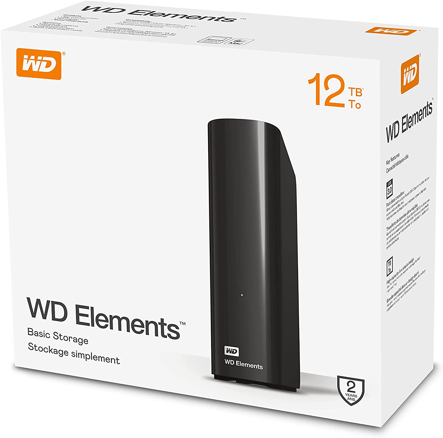 format wd elements for mac and pc