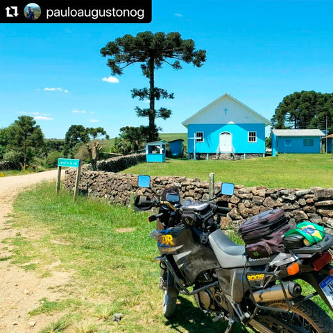 Mala para tanque de moto