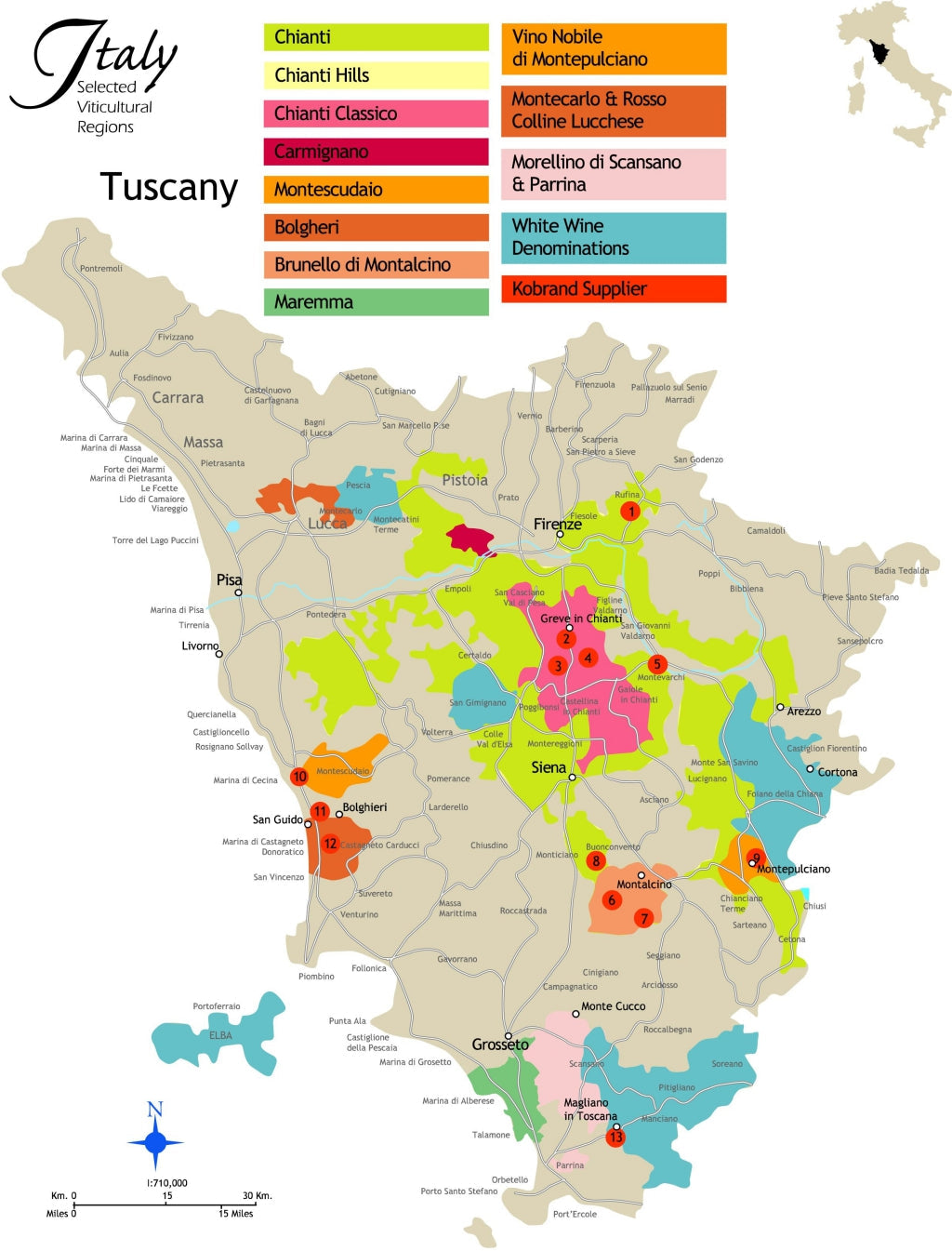 Agricola Tamburini Italo Chianti DOCG Riserva_Agricola Tamburini _Red wine_Sangiovese