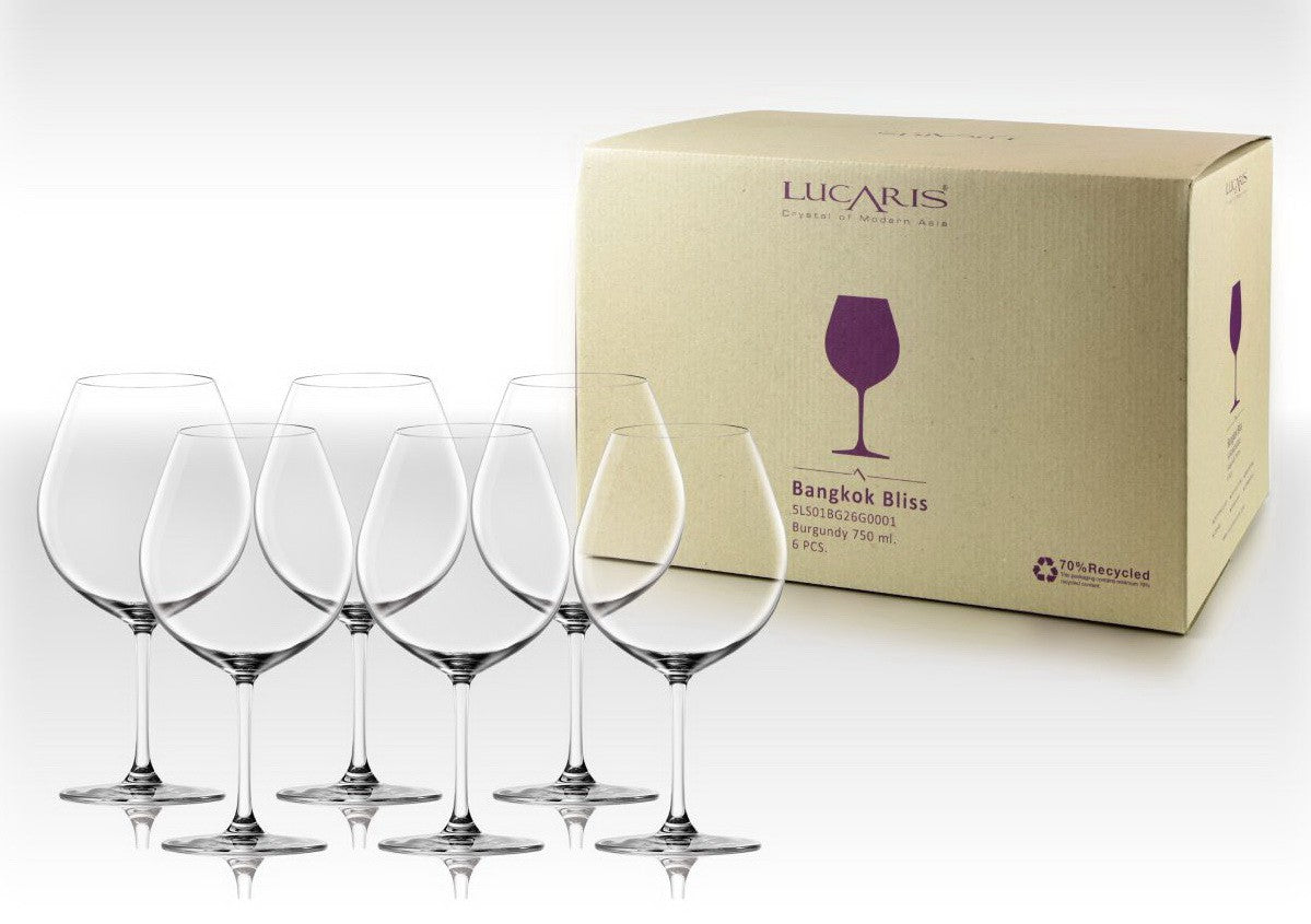 Burgundy Glass (6pcs)_Lucaris