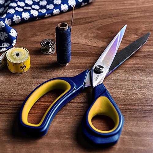 Scissors Taotree 8 Multipurpose Scissor Bulk Pack of 5 Stainless Steel  Sharp Scissors for Office Home General Use High/Middle School Classroom  Teacher Student Kids Scissors Supplies Same Size 5-pack Assorted