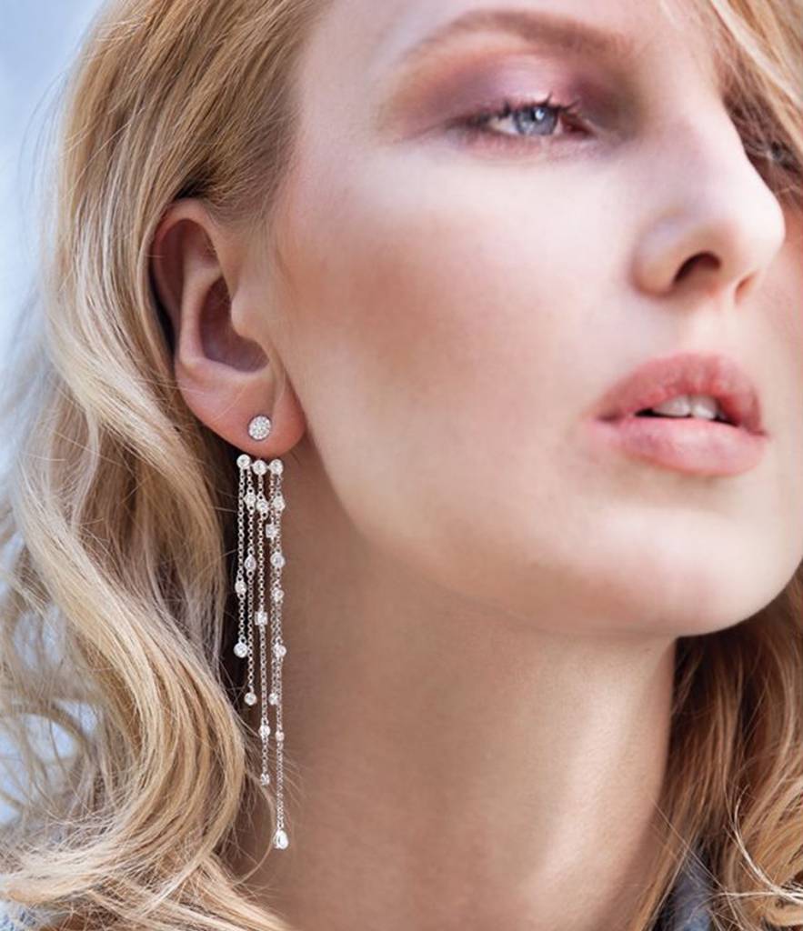 APM MONACO BOUCLES D OREILLES EARRINGS Lines Up