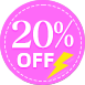 20% OFF