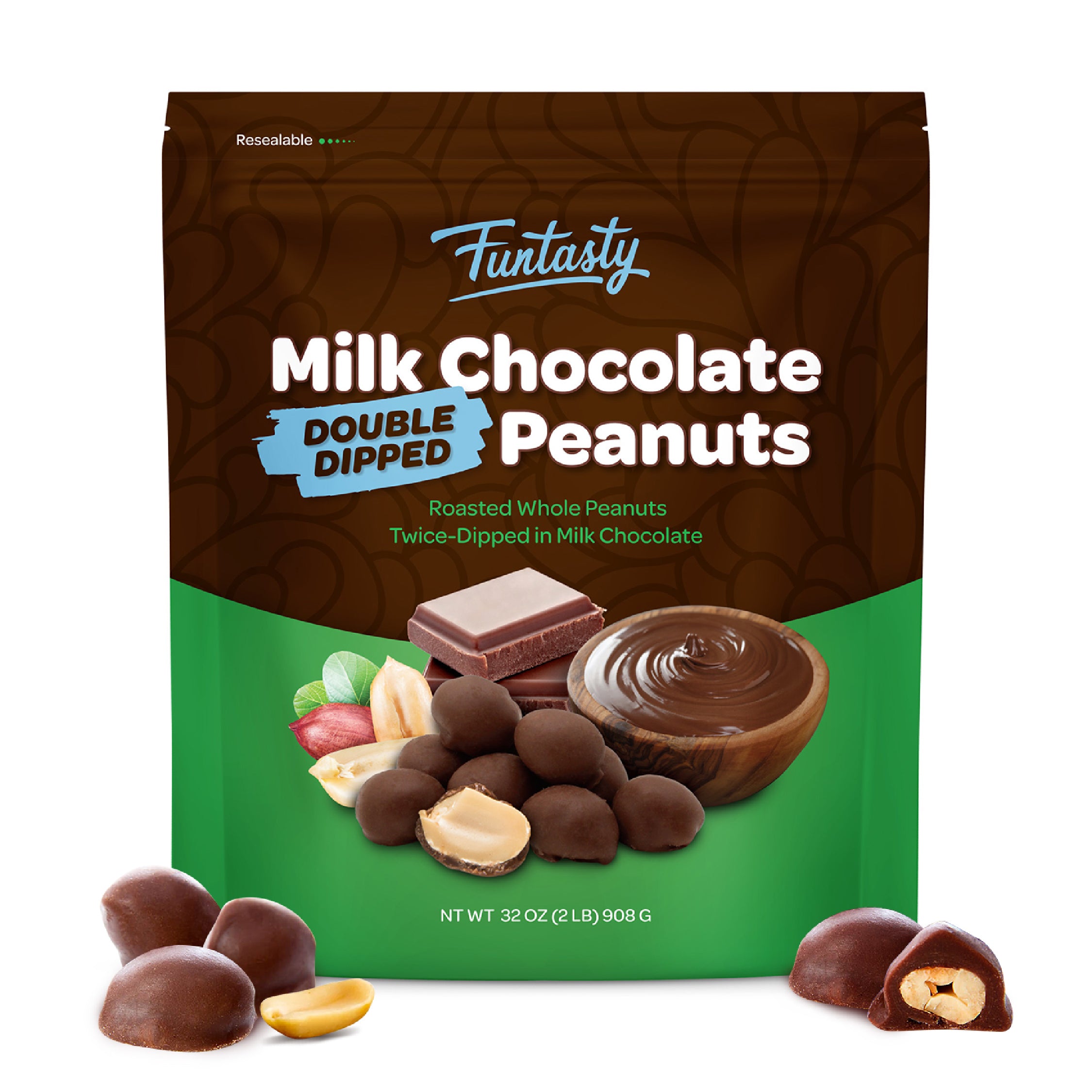 Milk Chocolate Double Dipped Peanuts