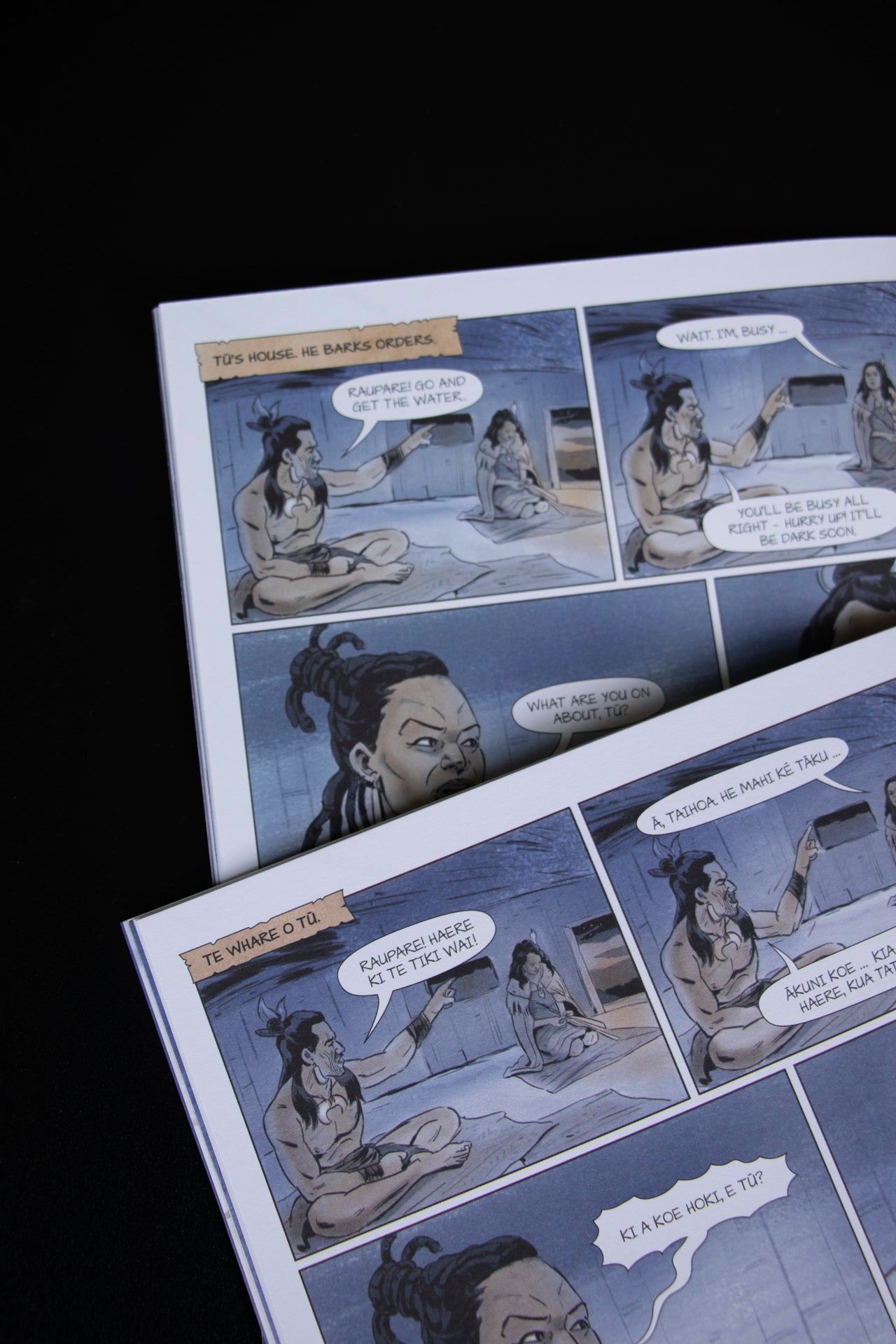 Te Kura i Monoa/The Treasured Plume graphic novel
