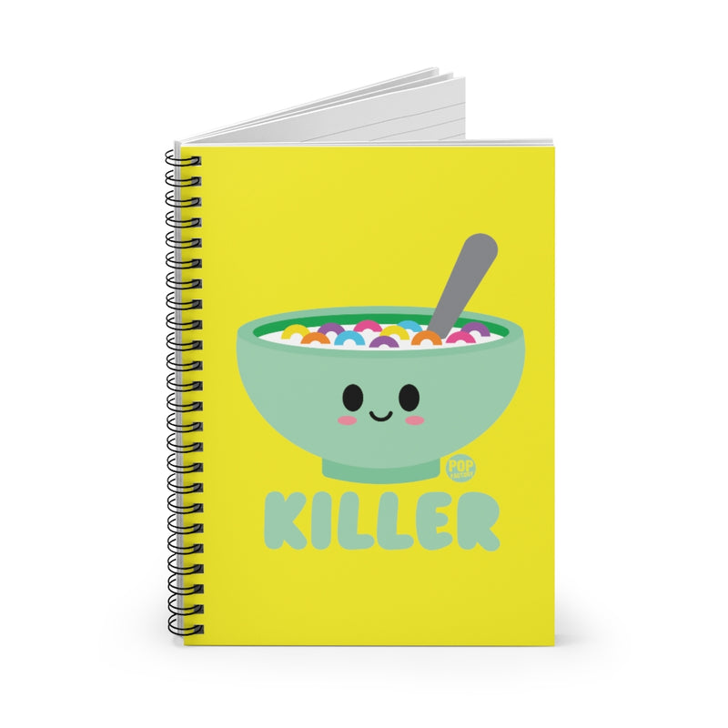 Load image into Gallery viewer, Cereal Killer Bowl Notebook

