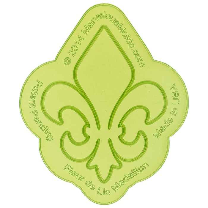 Mini Fleur De Lis Food Safe Silicone Mold for Fondant Cake Decorating –  Marvelous Molds