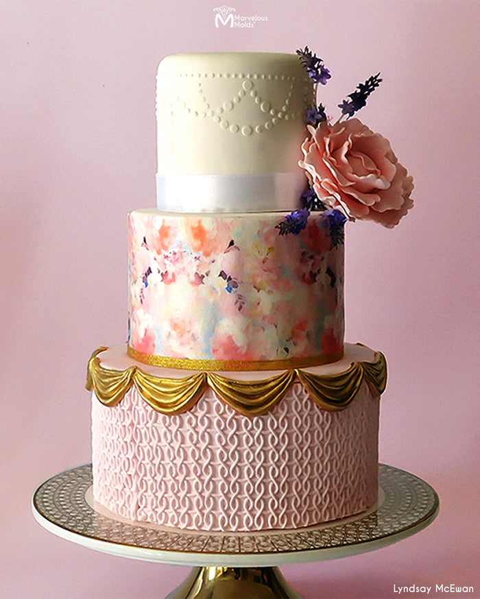 Confetti Already Simpress® Silicone Mold for Cake Decorating
