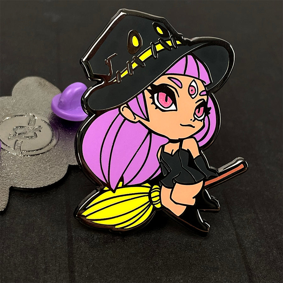 magical girl witch anime pin