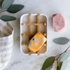 Bamboo Grid Soap Tray