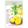 Cucumber Lemon Org Seed Pkt