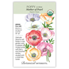 Poppy Mother of Pearl Org Seed Pkt
