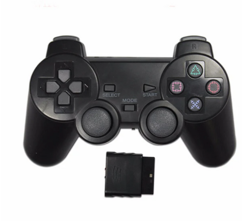 "Transformez votre expérience de jeu avec notre Manette de Jeu Bluetooth Sans Fil pour Sony PS2, offrant un confort exceptionnel et une connectivité sans fil fiable!" "Jouez sans limite avec notre Manette de Jeu Bluetooth Sans Fil pour Sony PS2, une solution sans fil innovante pour une expérience de jeu plus pratique et immersive!"