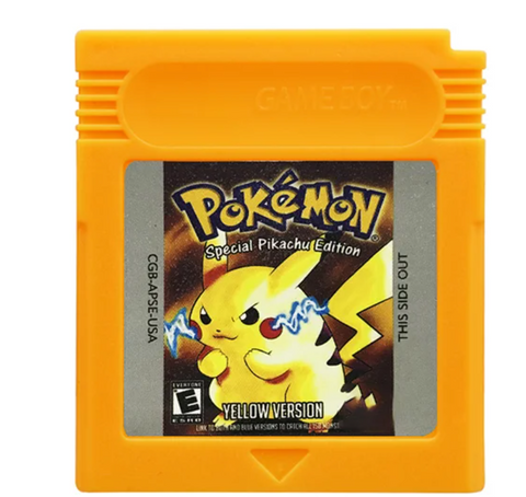 "Capturez l'excitation des premières générations Pokémon avec notre cartouche GBC - 16 bits de magie colorée disponible en rouge, bleu, cristal, doré, et plus encore!"