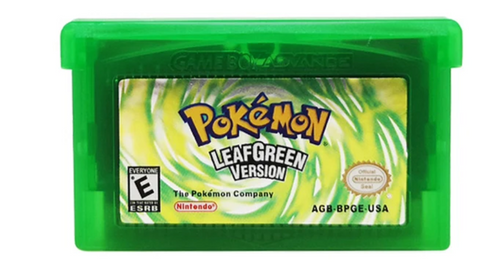 "Explorez l'univers Pokémon avec notre cartouche de jeu vidéo GBA - Série Pokémon, comprenant des titres emblématiques tels qu'Émeraude, Adrenfire, Rouge Feuille et Vert Saphir!"