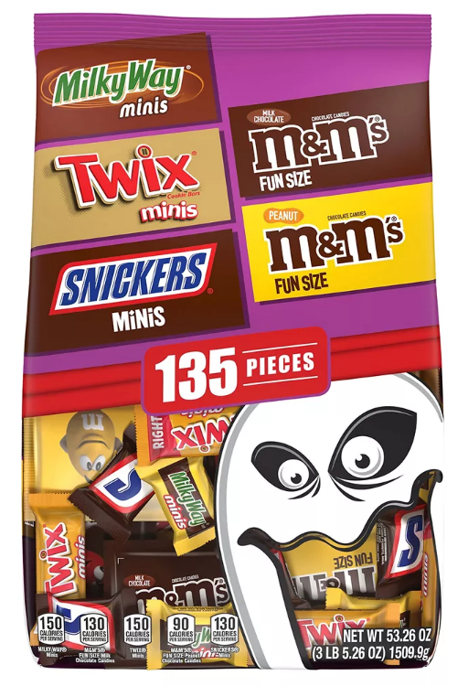 M&M's Club Variety Pack, 115 ct