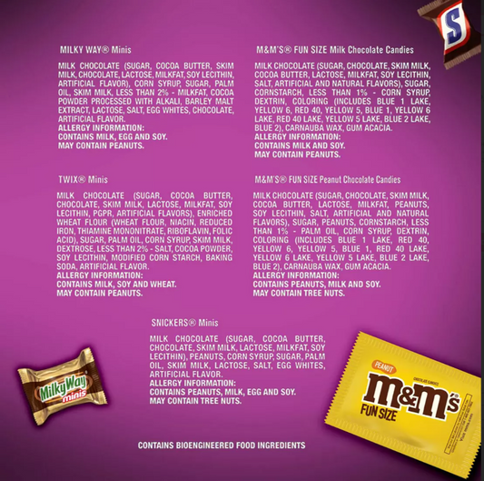 M&M's Peanut Milk Chocolate Candy, Featuring Purple Candy Bulk Jar (62 Ounce)