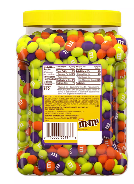 M&M'S Variety Candy, Fun Size Halloween Bulk Variety Pack, 115 ct./65. –  BUYWAY